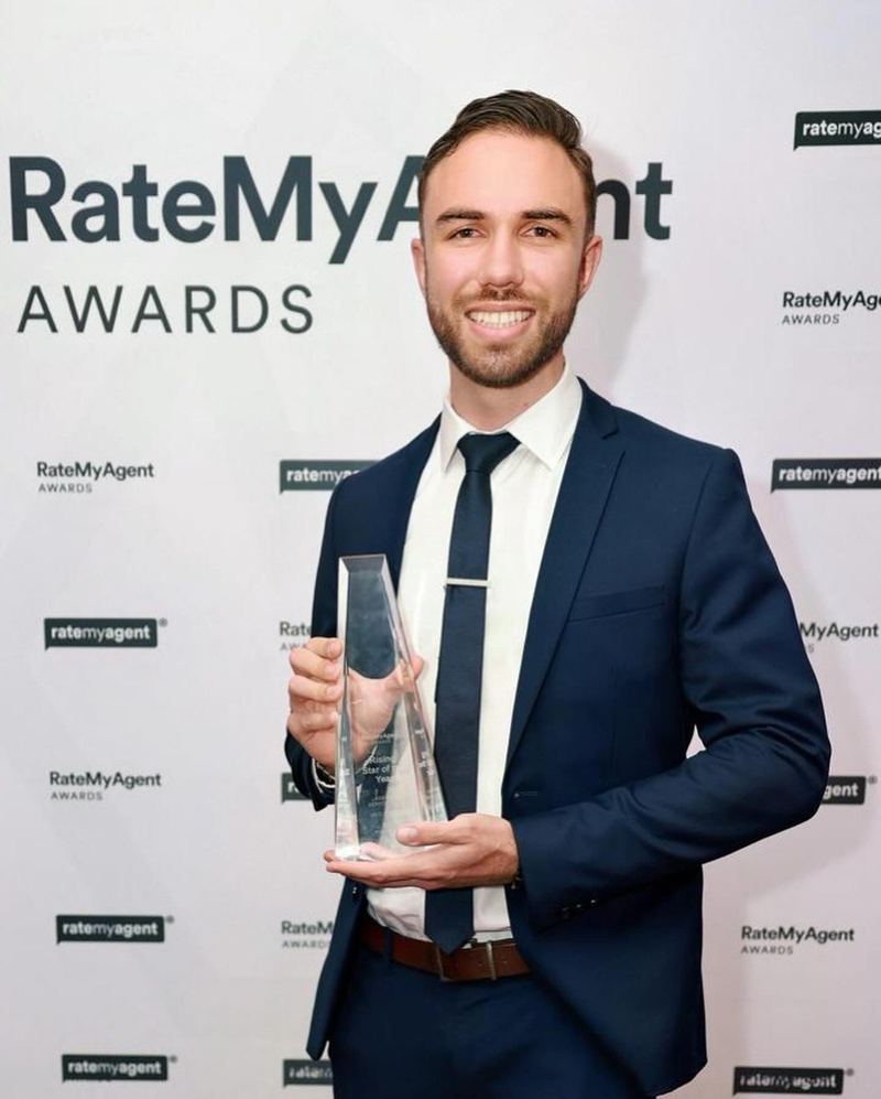Lawrence at the RateMyAgent Awards