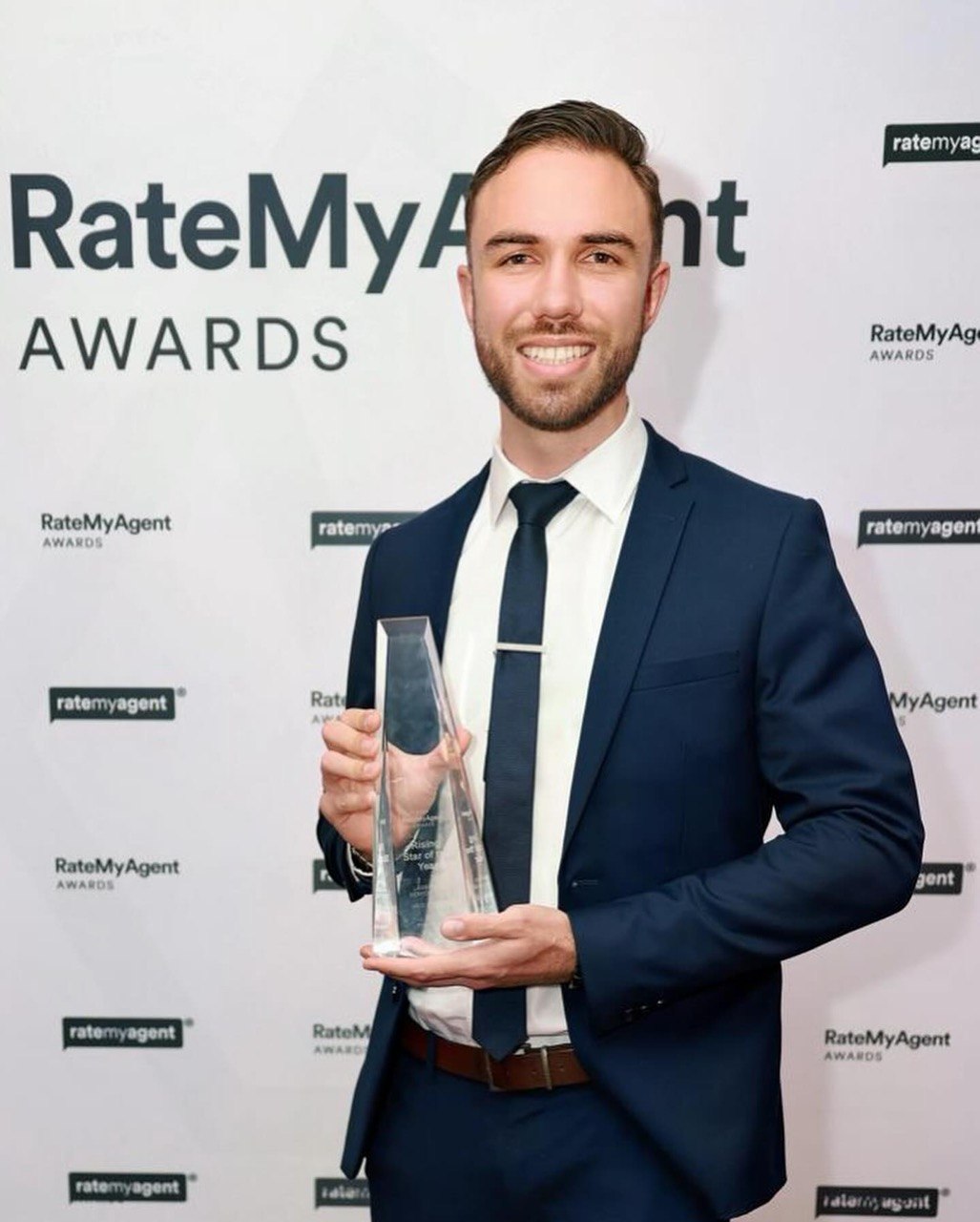 Lawrence at the RateMyAgent Awards